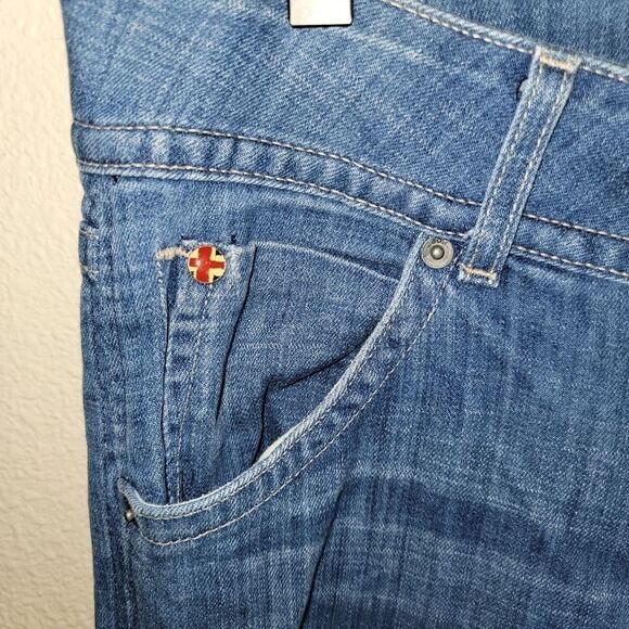 Hudson flap pocket mid-rise bootcut denim jeans Size 29 - Picture 4 of 7